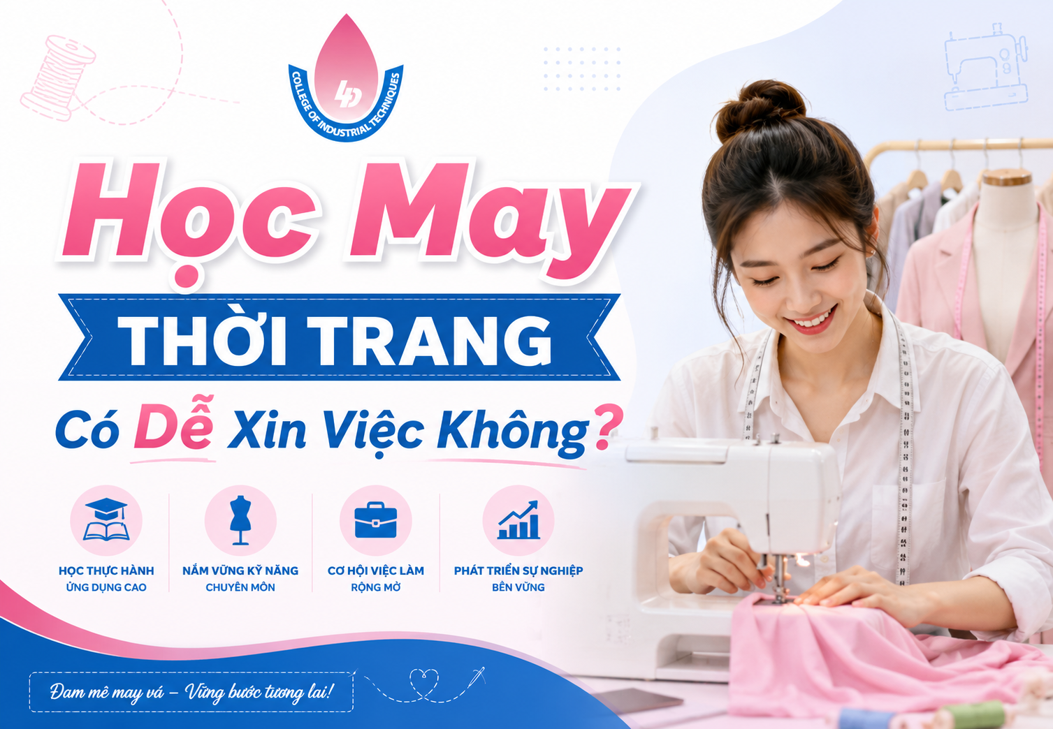 Học May Thời Trang Có Dễ Xin Việc Không?