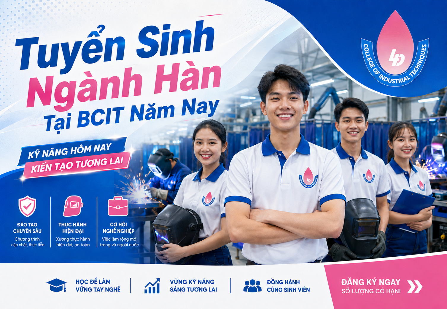Tuyển Sinh Ngành Hàn Tại BCIT Năm Nay